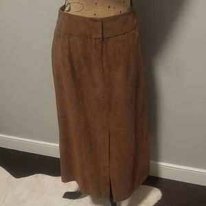 Skirt Faux suede